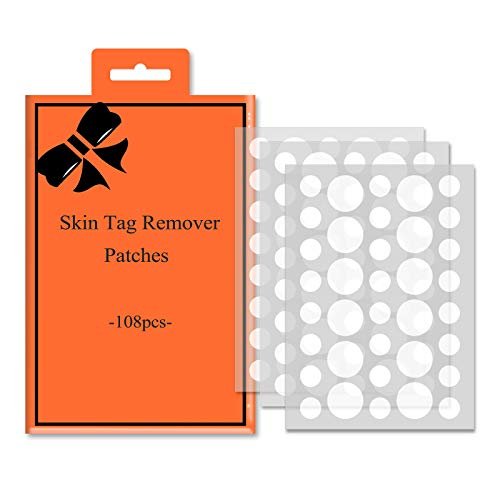 Skin Tag Remover Patches - (108 Pcs) Natural and Fast-Acting Skin Remover Pat...