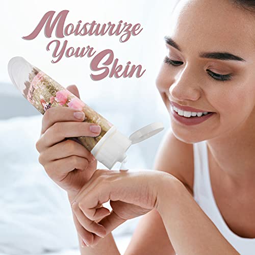 Spa Gift Baskets For Women - Luxury Bath Set With Rose Oil & Peony - Spa Kit ...