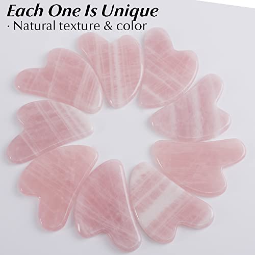 Guasha Tool for Face, Gua Sha Facial Tool, Gua Sha Massage Tool, Natural Jade...