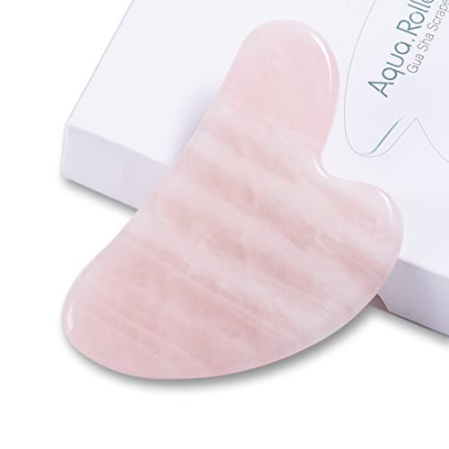 Guasha Tool for Face, Gua Sha Facial Tool, Gua Sha Massage Tool, Natural Jade...