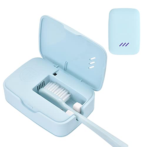 Portable Toothbrush Sanitizer Case, Mini Toothbrush Travel Containers Holder ...