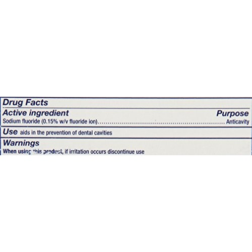 Aquafresh Cavity Protection Fluoride Toothpaste for healthy gums, Mint, 5.6 O...