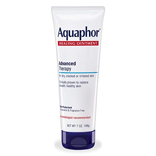 Aquaphor Healing Ointment, Dry Skin Moisturizer for Hands, Heels, Elbows, Lip...