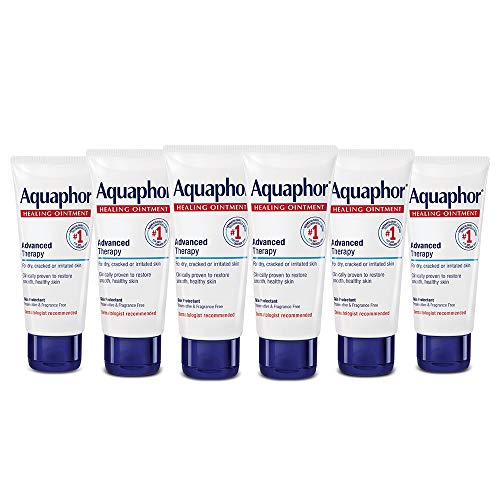 Aquaphor Healing Ointment Protectant for Dry Cracked Skin, Hands, Travel Size...