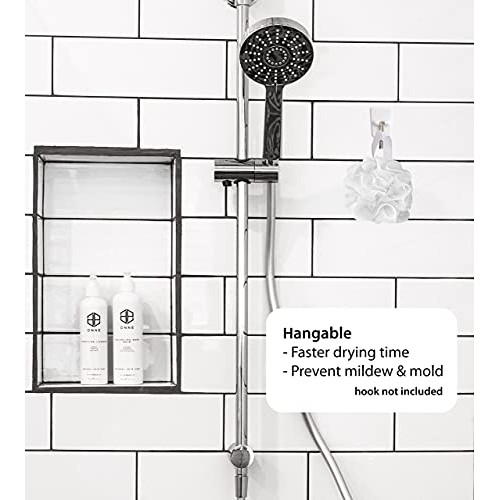 Aquasentials Mesh Pouf Bath Sponge (8 Pack)