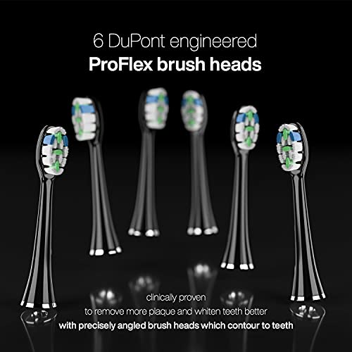 AquaSonic Black Series PRO – Ultra Whitening Toothbrush w UV Sanitizing Base ...