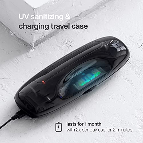 AquaSonic Black Series PRO – Ultra Whitening Toothbrush w UV Sanitizing Base ...