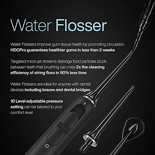 AquaSonic Home Dental Center PRO – Complete Home Oral Care – Brush & Floss – ...