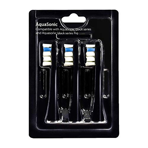 AquaSonic ProFlex Brush Head Replacement 3-Pack - Upgraded ProFlex Brush Head...