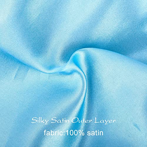 Aquior Shower Cap, 4-Pack Bathing Reusable Shower Caps for Long Hair Women, D...