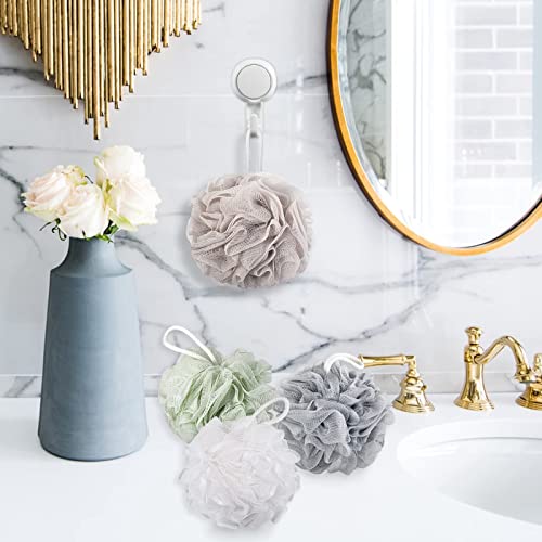 Aquior Shower Loofahs Bath Sponge,4 Pack Bath Sponge Shower Loofahs 60g Mesh ...