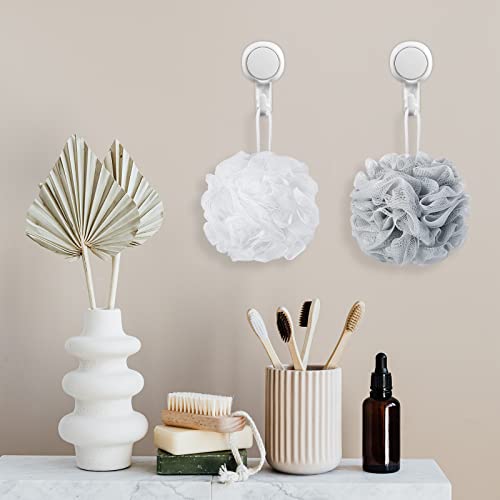 Aquior Shower Loofahs Bath Sponge,4 Pack Bath Sponge Shower Loofahs 60g Mesh ...