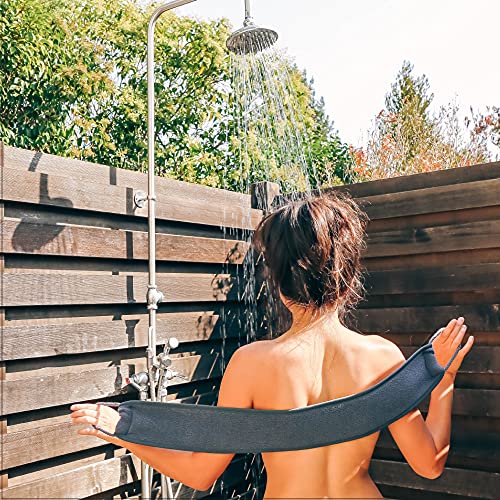 AQUIS Double-Sided Exfoliating & Cleansing Back Scrubber, Fast Drying, Ultra-...