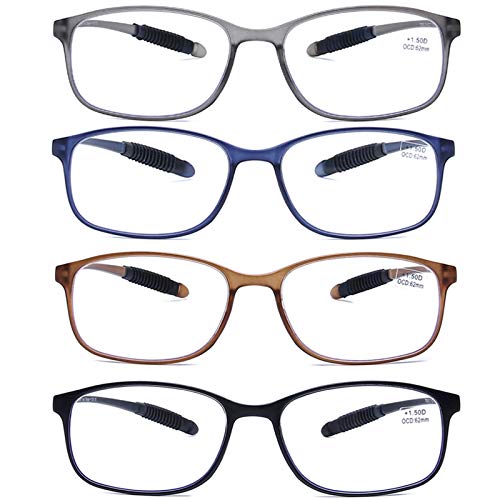 AQWANO Computer Reading Glasses Blue Light Blocking UV Protection Lightweight...