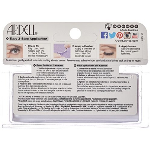 Ardell Fashion Lashes Pair Black - 116 (Pack of 4)