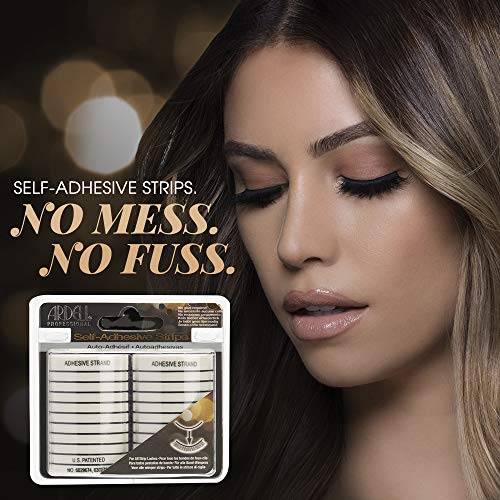 Ardell Self Adhesive Lash Strips for Fake Eyelashes, 10 pairs