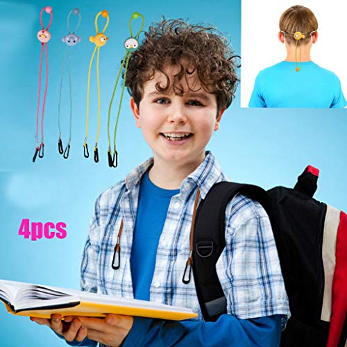Kid Face_Shield Bandanas Eyeglass Chains Adjustable Length Glasses Straps Eye...