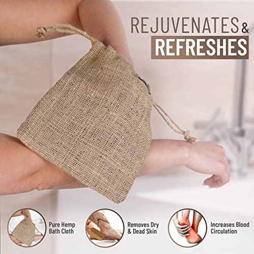 Argaeus Natural Pumice Stone for Feet with Handle - A Volcanic Foot Pumice St...