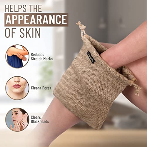 Argaeus Natural Pumice Stone for Feet with Handle - A Volcanic Foot Pumice St...