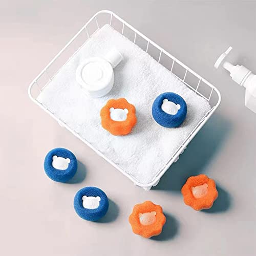 3PCS Hair Removal Cleaning Ball, Clothes Anti-Winding Adsorption Reusable Hai...