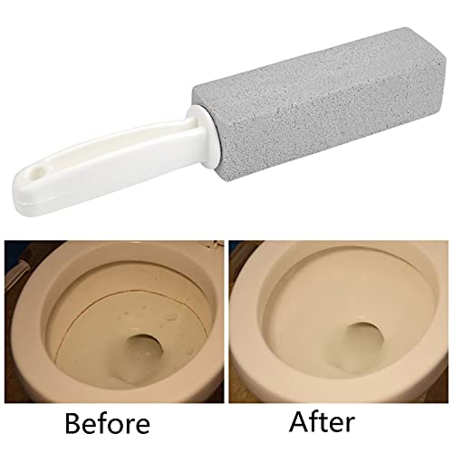 4Pack Handle Pumice Toilet Cleaning Stones Pumice Sticks Hard Water Ring Remo...