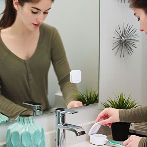 Toothbrush Holder Sanitizer with Toothbrushes Clean Function and Power-Saving...