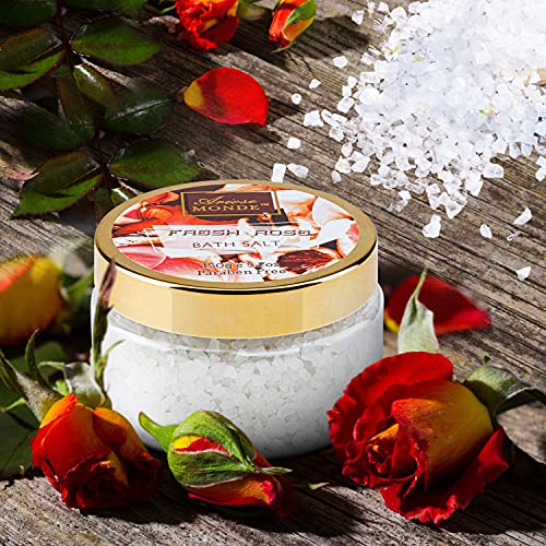 Bath and Body Gift Set for Women & Men, 10 Pcs Spa Gift Basket with Fresh Ros...