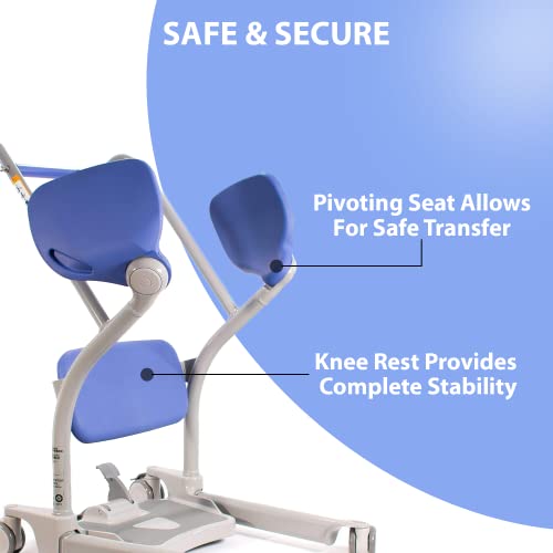 ArjoHuntleigh Sara Stedy Sit to Stand Manual Patient Lift Aid | Fully Assembl...