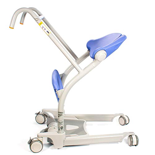 Compact ArjoHuntleigh Sara Stedy Sit to Stand Manual Lift - Sling Free Operat...