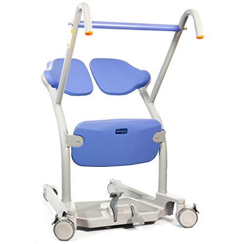 Compact ArjoHuntleigh Sara Stedy Sit to Stand Manual Lift - Sling Free Operat...
