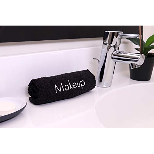 Arkwright Makeup Remover Towels (13x13, 6 Pack) Soft Cotton Washcloths With M...