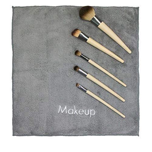 Arkwright Microfiber Makeup Remover Cloths (13x13, 6-Pack, Grey) - Soft Coral...