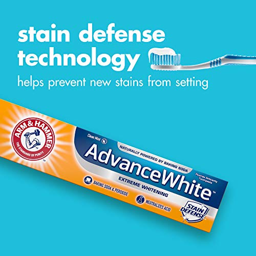 ARM & HAMMER Advanced White Extreme Whitening Toothpaste, TWIN PACK (Contains...