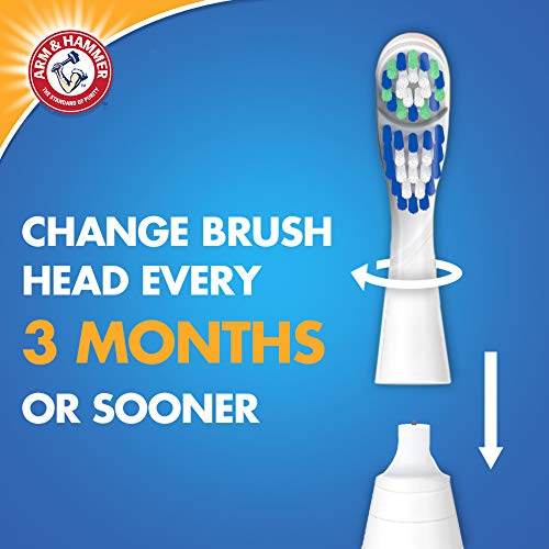 ARM & HAMMER Spinbrush PRO+ Extra White Battery-Operated Toothbrush – Spinbru...
