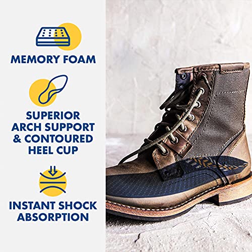 Arm & Hammer Work Insoles for Men and Women, Boot Inserts for Work Boots, Boo...