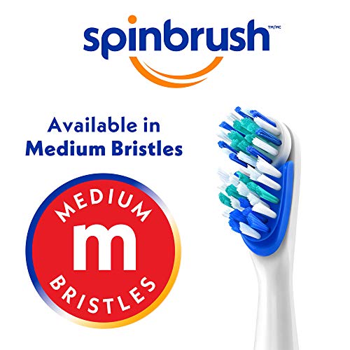 Spinbrush PRO+ Deep Clean REFILLs– Spinbrush Battery Powered Toothbrush Remov...