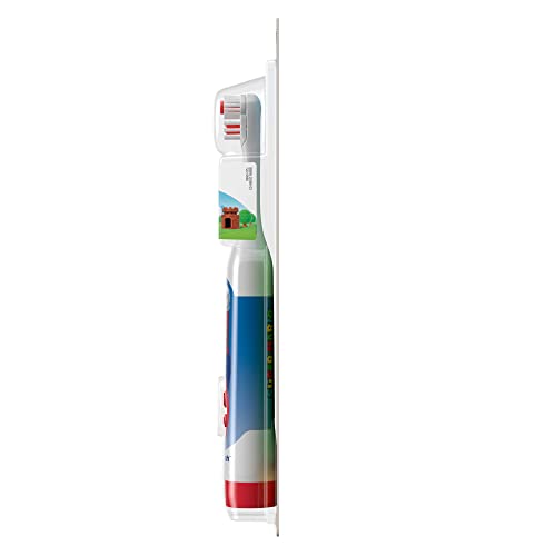 Super Mario Kid’s Spinbrush Electric Battery Toothbrush, Soft, 1 ct, Characte...