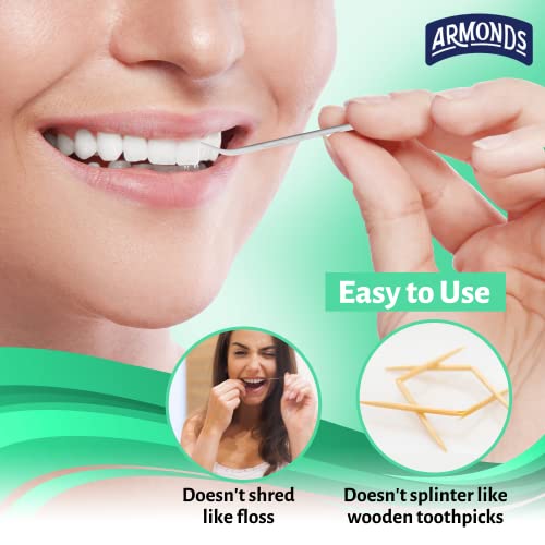 Armonds ProPicks Original Dental Picks for Teeth Cleaning - Disposable Plasti...