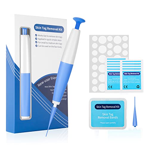 Skin Tag Remover, Skin Tag Removal Kit Tools with 36Pcs Repair Patches for Mi...