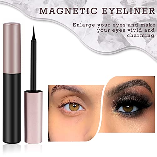 20 Kinds of 3D 5D Magnetic Eyelash Kit with Different Density, Magnetic Eyela...