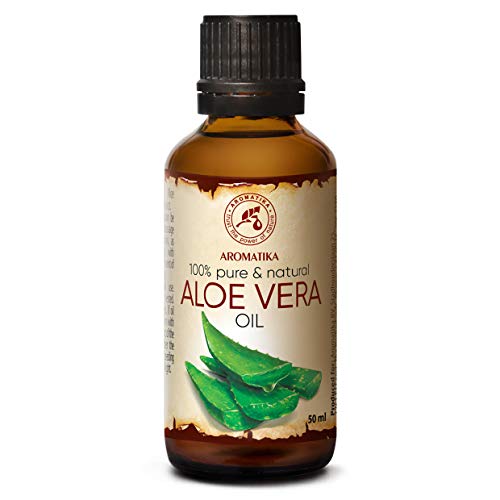 Aloe Vera Oil 1.7 oz 50ml - Aloe Barbadensis - Brasil - 100% Pure & Best for ...
