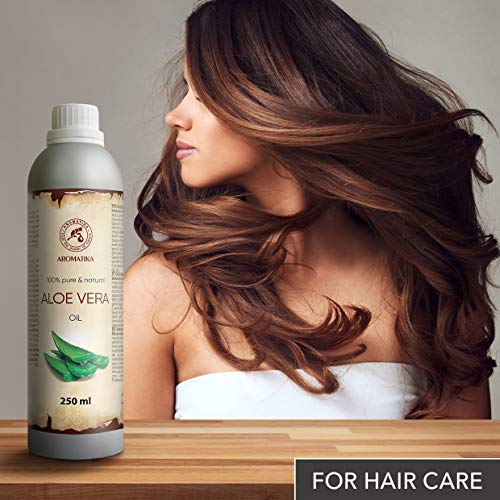 Aloe Vera Oil 8.45oz - Aloe Barbadensis - Brasil - 100% Pure & Best for Skin ...