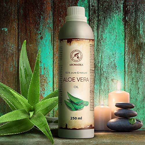 Aloe Vera Oil 8.45oz - Aloe Barbadensis - Brasil - 100% Pure & Best for Skin ...