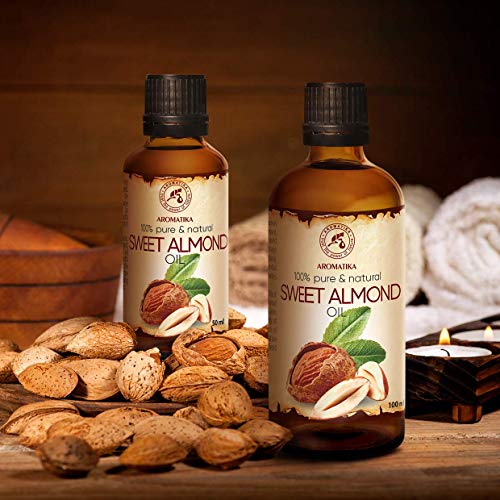 Sweet Almond Oil 3.4oz - Refined - Best Natural Moisturizer - Great Benefits ...