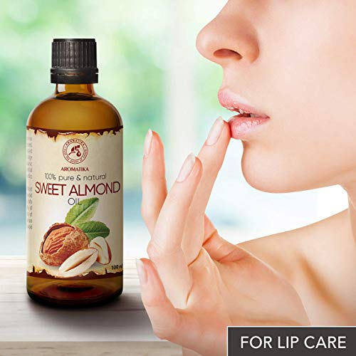 Sweet Almond Oil 3.4oz - Refined - Best Natural Moisturizer - Great Benefits ...