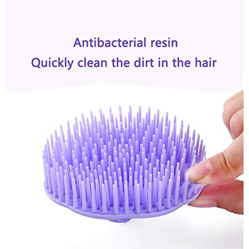 Hair Scalp Brush Dandruff Cleaning Brush Shower Scalp Shampoo Brush Scalp Mas...