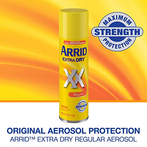 Arrid XX Extra Dry Antiperspirant Deodorant, Regular, Twin Pack (two 6oz. can...