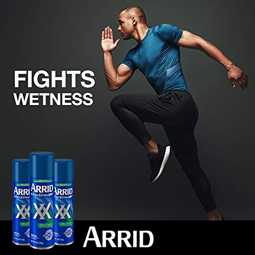Arrid XX Extra Extra Dry Ultra Clear Aerosol Antiperspirant Deodorant, Ultra ...