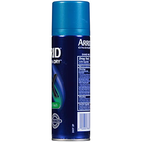 Arrid XX Extra Extra Dry Ultra Clear Aerosol Antiperspirant Deodorant, Ultra ...