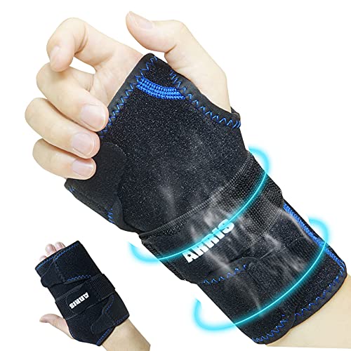 Wrist Ice Pack Wrap - Hand Support Brace with Reusable Gel Pack / Hot Cold Th...